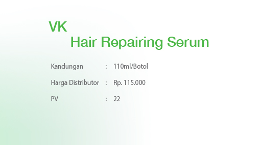 VK Hair Repairing Serum